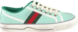 Кроссовки Gucci Wmns Tennis 1977 Mint Green, зеленый 606110 gzo30 3963 | mint green
