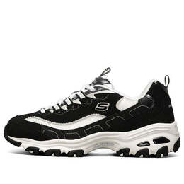 Кроссовки d lites 1.0 low chunky shoes black Skechers, черный 149463-bkw | black/white