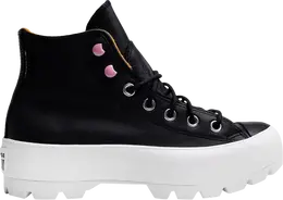 Кроссовки Converse Wmns Chuck Taylor All Star Lugged Winter High GTX Black Saffron Yellow, черный 568763c | black