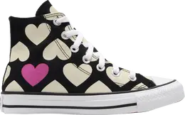 Кроссовки Converse Wmns Chuck Taylor All Star Hi Valentine, черный 567143c | black
