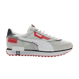 Кроссовки Future Rider Puma, серый 385706 01 | glacier grey/white/high risk red