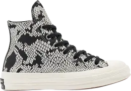 Кроссовки Converse Wmns Chuck 70 High Digital Daze - Python Print, черный 570355c | black