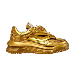Versace Резиновые кроссовки Odissea Caged Medusa, золото 1004524 1a02259 1y420 | gold