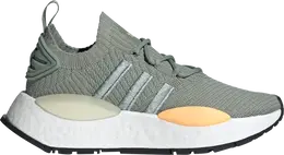 Adidas Кроссовки Wmns NMD_W1 'Silver Green Acid Orange', зеленый ie9884 | green