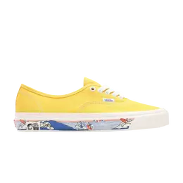 Кроссовки Authentic 44 DX Vans, желтый vn0a54f241q | yellow/scene aw