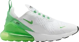 Nike Кроссовки Wmns Air Max 270 'White Green Shock', белый ah6789 117 | white