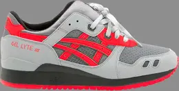 Лимитированные кроссовки gel lyte 3 'super red' Asics, серый h00jj 6521 | grey