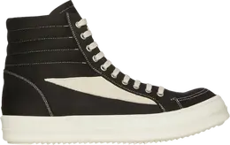 Кроссовки Rick Owens Wmns Lido DRKSHDW Vintage High 'Black Milk', черный ds01d1810 ndklvs 911 | black