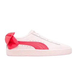 Кроссовки Basket Bow Patent Jr Puma, розовый 367321 02 | paradise pink/paradise pink