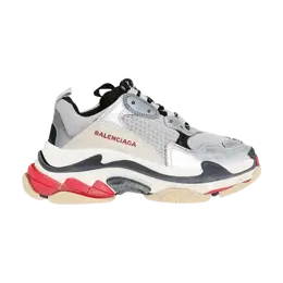 Кроссовки Balenciaga Wmns Triple S Trainer Silver, серебряный 490672 w09o3 1081