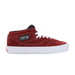 Кроссовки Skate Half CabPig Suede - Brick' Vans, красный vn0a5kyabri | brick/white