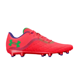 Кроссовки Magnetico Pro 3 FG Under Armour, красный 3027038 600 | beta/green screen/black