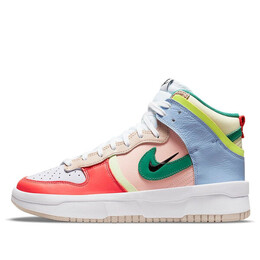 Кроссовки dunk high rebel 'cashmere coral' Nike, мультиколор dh3718-700 | cashmere/green noise/pale coral