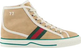 Кроссовки Gucci Wmns Tennis 1977 High Soft Caramel, коричневый 649327 uae20 9564 | soft caramel