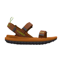 Кроссовки Fat Tire Sandal Under Armour, коричневый 3026937 800 | honey orange/ivory/lime surge