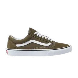 Кроссовки Old Skool Vans, зеленый vn0a4bv5v7d | beech/true white