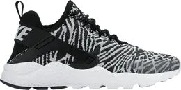 Кроссовки Nike Wmns Air Huarache Run Ultra Jacquard 'Black White', черный 818061001 | black