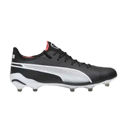 Кроссовки King Ultimate FG AG Puma, черный 107563 01 | black/white/fire orchid