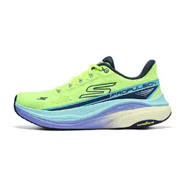 Кроссовки Skechers Max Cushioning Lifestyle Shoes Women's Low-top Green/Blue, зеленый/синий 128901-lmnv | green/blue