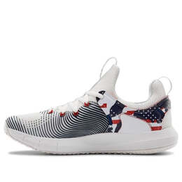 Кроссовки hovr rise 2 'usa' Under Armour, белый 3023010-101 | white/blue