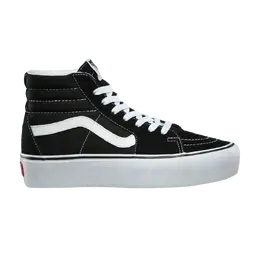 Кроссовки Sk8-Hi Platform 2 Vans, черный vn0a3tkn6bt | black/true white