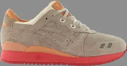 Кроссовки packer shoes x gel lyte 3 'dirty buck' special edition box set Asics, загар h50sk 1212 se | tan