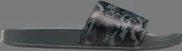 Кроссовки classic slide 'grey camo' Reebok, серый fw5750 | grey
