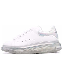 Кроссовки leather larry oversized sneakers 'white iridescent' Alexander McQueen, белый 611698wib9u9620 | white/iridescent