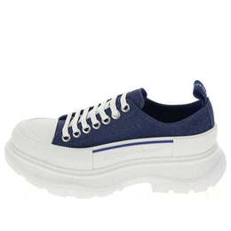 Кроссовки tread slick lace up sneakers 'blue denim' Alexander McQueen, синий 611705w4pd14177 | blue denim