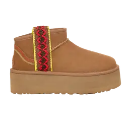 Кроссовки Ugg Wmns Classic Ultra Mini Platform, коричневый 1138491 che | brown