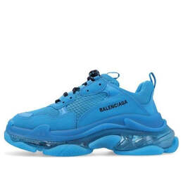 Кроссовки triple s sneakers 'clear sole blue' Balenciaga, синий 544351w2ga14810 | blue/black