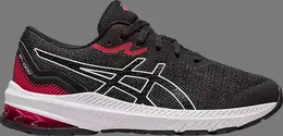 Кроссовки gt 1000 11 gs 'black electric red' Asics, черный 1014a237 008 | black