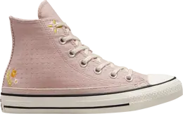 Кроссовки Converse Wmns Chuck Taylor All Star High Autumn Embroidery - Stone Mauve, розовый a05065c | pink