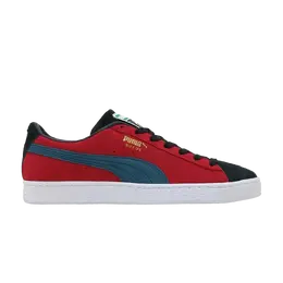 Кроссовки Suede Classic 21 Puma, мультиколор 374915 33 | black/lapis blue/urban red