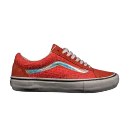 Кроссовки Supreme x Old Skool Pro Iridescent Vans, оранжевый vn000zd4jhz | coral/coral