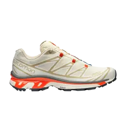 Кроссовки XT-6 Salomon, белый l41455300 | vanilla ice/bleached sand/red orange