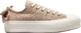 Converse Кроссовки Wmns Chuck Taylor All Star Lift Low 'Bow', коричневый a10246c | brown