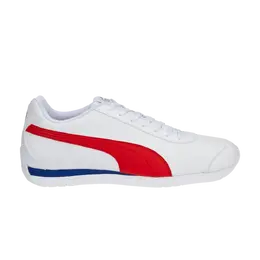 Кроссовки Turin 3 Puma, белый 383037 08 | white/high risk red/limoges