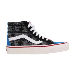 Кроссовки Sk8-Hi Reissue Vans, черный vn0a2xs1jso | stv/multi print