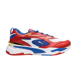 Кроссовки RS-Fast Puma, красный 388343 01 | white/high risk red/strong blue