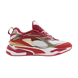 Кроссовки RS-Fast Jr Puma, красный 384747 01 | white/high risk red/team gold