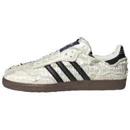 Кроссовки Adidas Samba Reverie By Caroline Hú CLOT White Textured Silk Upper, черный jq4748 | hanyu white/black/clear brown