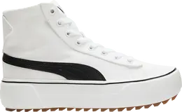 Кроссовки Puma Wmns Kaia Mid CV White Black, белый 384409 01 | white