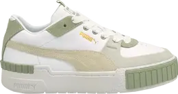 Кроссовки Puma Wmns Cali Sport In Bloom - Desert Sage, белый 375049 02 | white