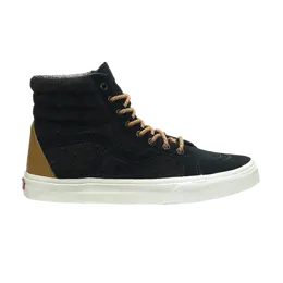 Кроссовки Sk8-Hi Reissue Vans, черный vn0qg2d6j | black/brown/true white