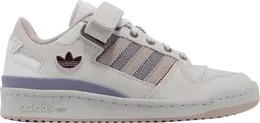 Кроссовки с липучкой Adidas Wmns Forum Low, белый/фиолетовый/серый ie1828 | white