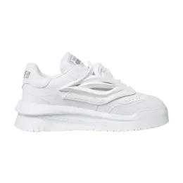 Versace Wmns Odissea Резиновые кроссовки Medusa в клетку, белый 1005215 1a03180 1w010 | white