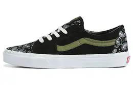 Кроссовки Vans Sk8-Low Paisley Suede Black Green vn0a5kxdblk