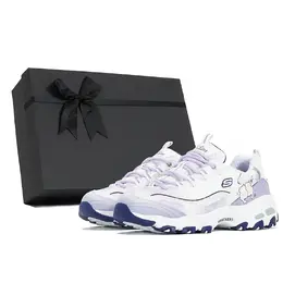 Кроссовки Skechers D"Lites 1.0 Chunky Sneakers Women's Low-top Purple, белый 99999863-wnv(team399-靠背猫s-box) | white