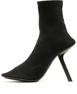 Кроссовки 110mm stretch heeled boots 'black' Balenciaga, черный 656522w2dr01000 | black
